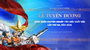 backdrop banner lễ tuyên dương quân nhân tiêu biểu