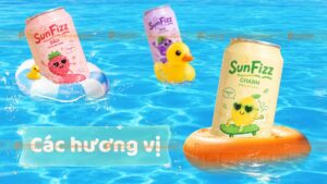 các hương vị sản phẩm nước giải khát