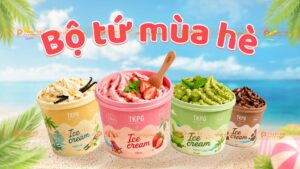 giới thiệu các vị kem