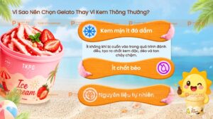 đặc trưng của kem gelato