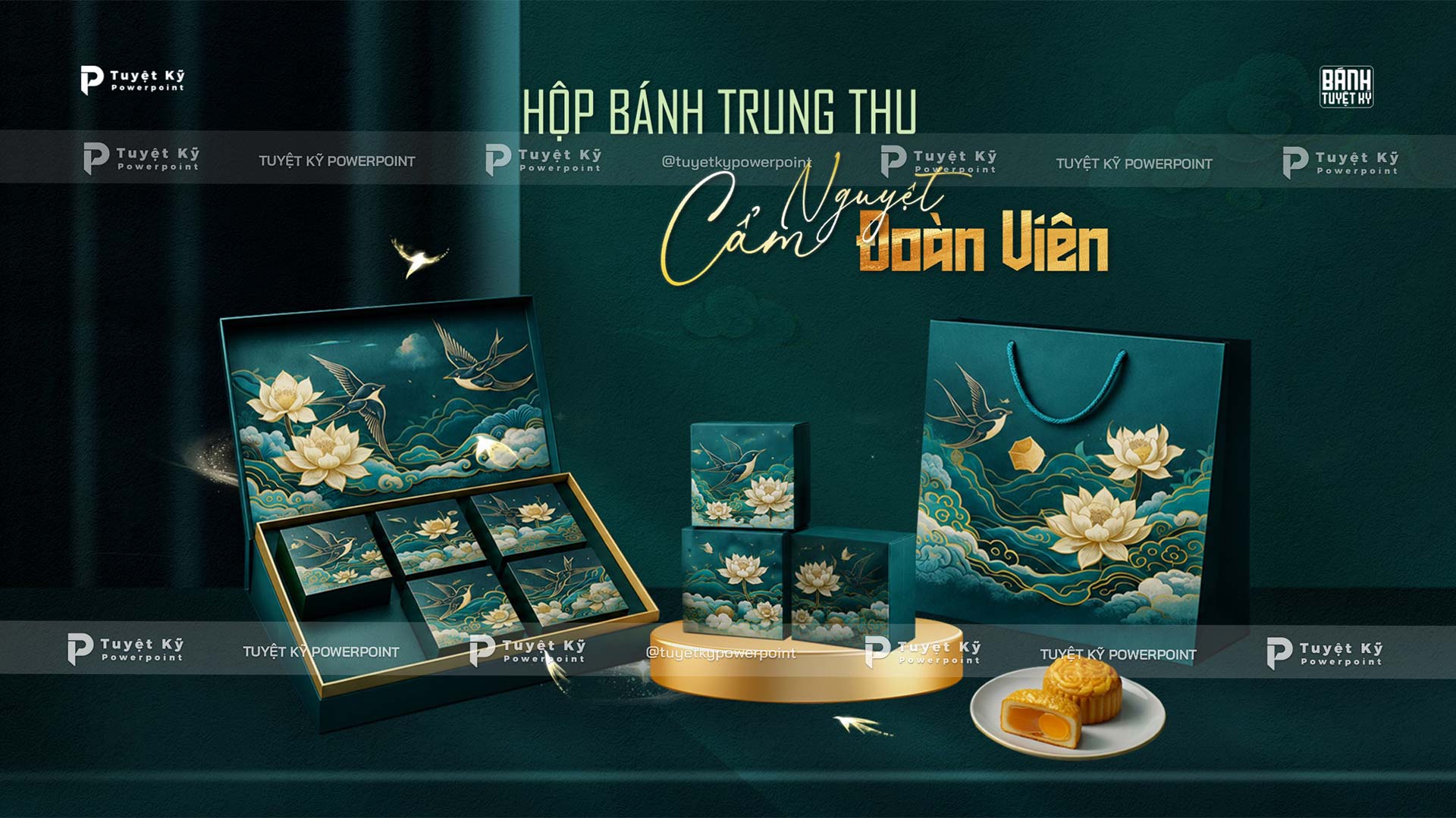 giới thiệu sản phẩm bánh trung thu