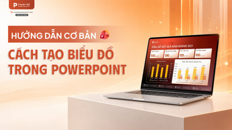 Hướng dẫn cơ bản cách tạo biểu đồ trong Powerpoint