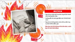 hướng dẫn trẻ em pccc