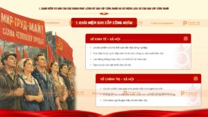 khái niệm giai cấp công nhân
