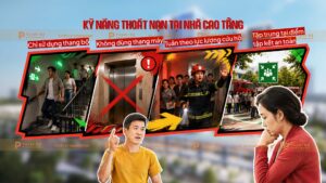 kỹ năng thoát nạn nhà cao tầng