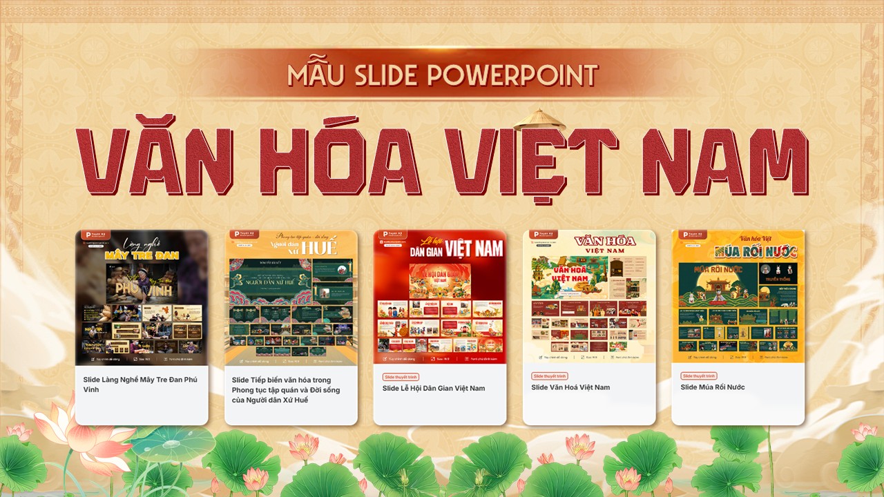 Mẫu slide Văn hóa Việt Nam