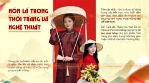 nón lá trong thời trang và nghệ thuật
