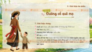 phẩm văn học đường về quê mẹ