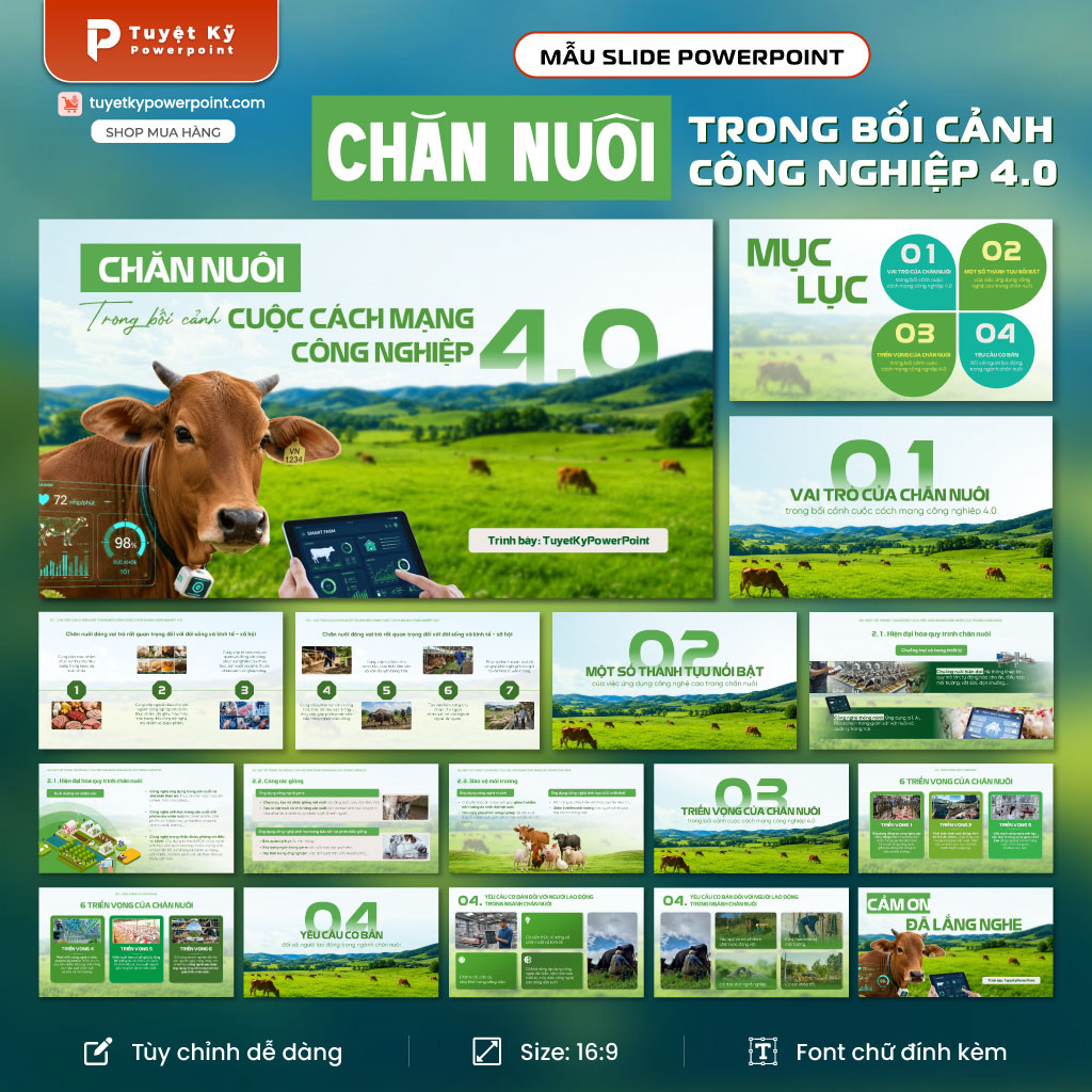 chăn nuôi trong bối cảnh cách mạng công nghiệp 4.0