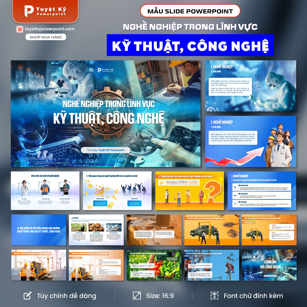 nghề nghiệp trong lĩnh vực kỹ thuật công nghệ