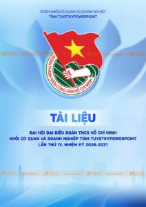 bìa tài liệu đại hội đoàn