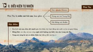điều kiện tự nhiên mỹ la tinh
