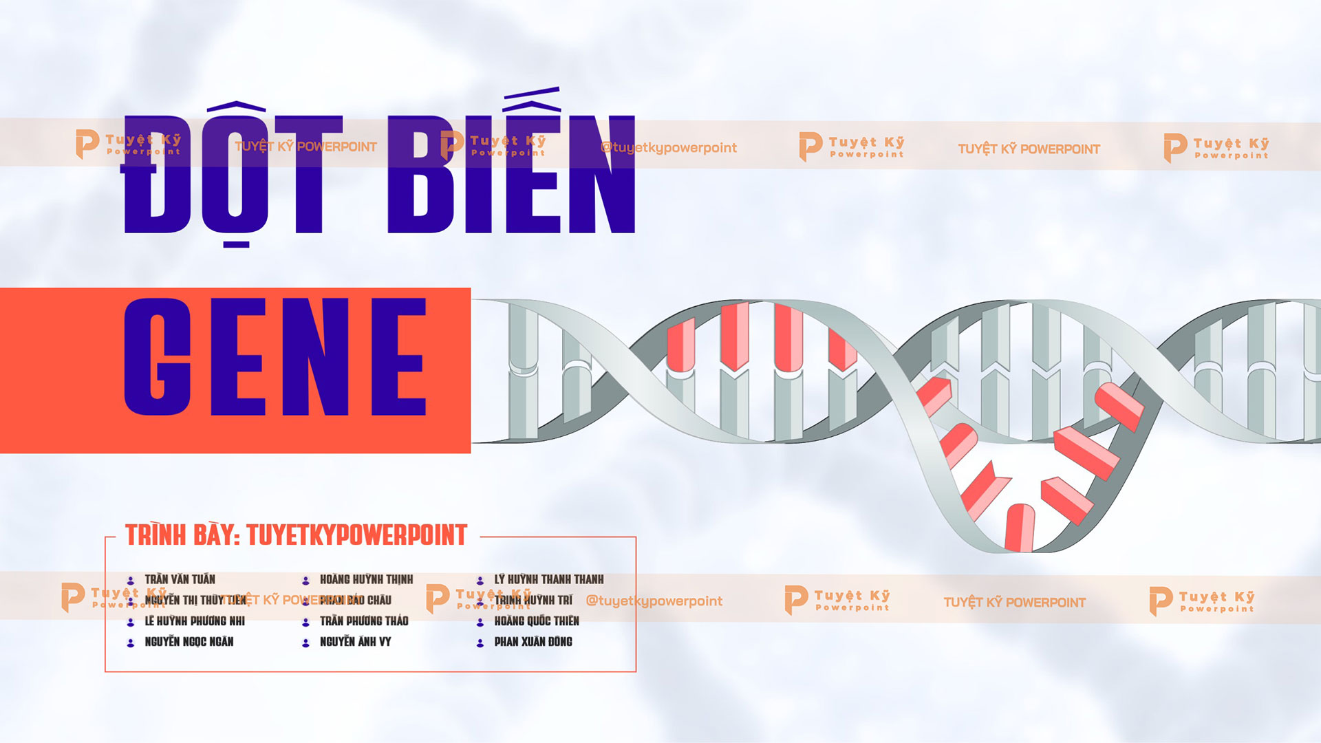 đột biến gene
