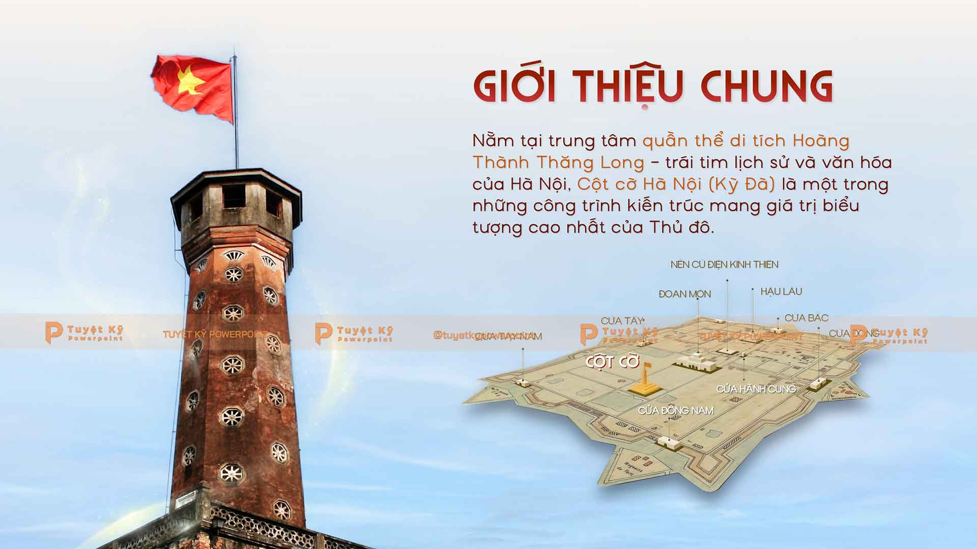 giới thiệu chung cột cờ hà nội