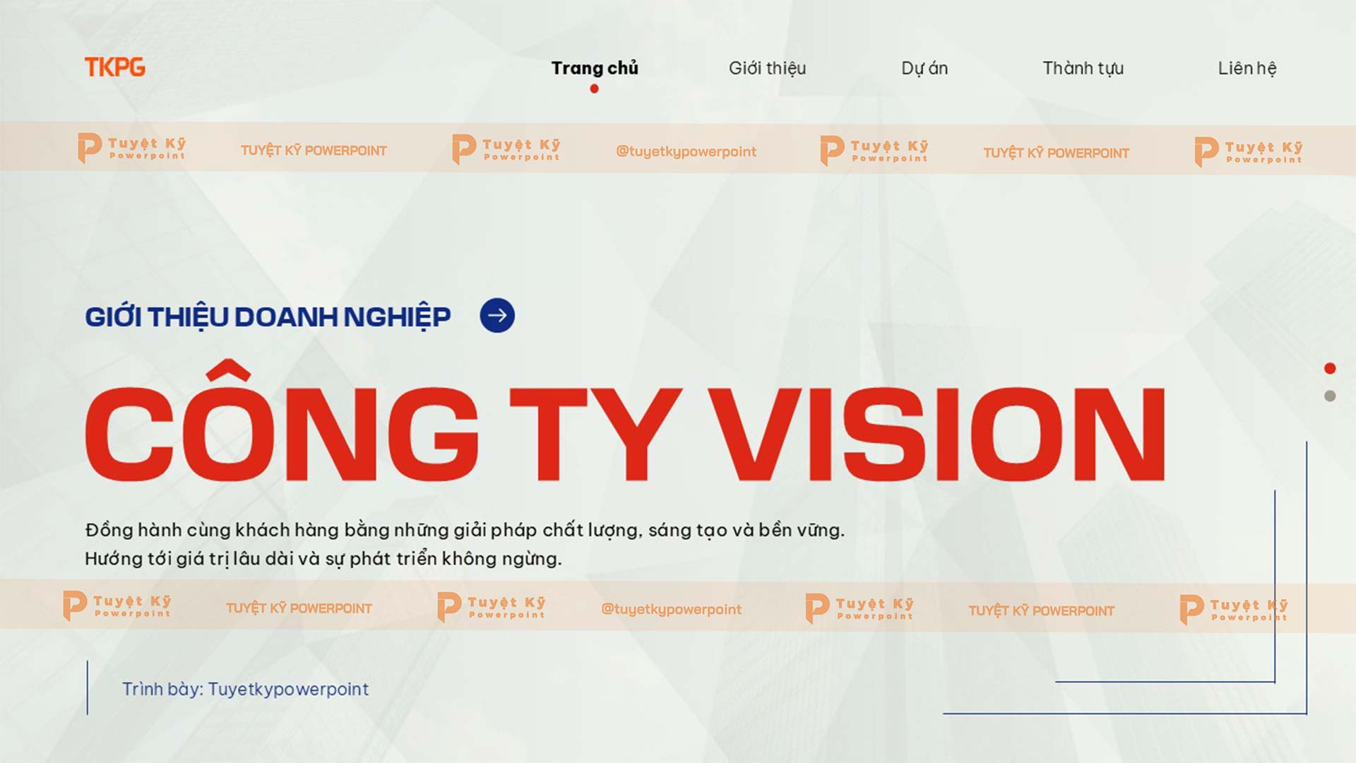 giới thiệu công ty profile