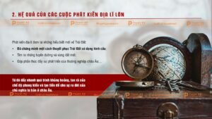 hệ quả của các cuộc phát kiến địa lí lớn