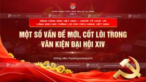 một số vấn đề mới cốt lõi trong văn kiện đại hội xiv