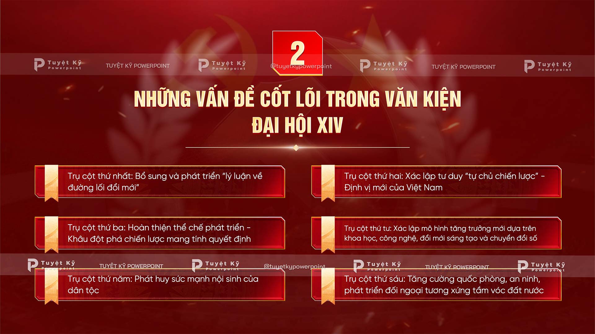 những vấn đề mới cốt lõi trong văn kiện đại hội xiv