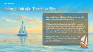 phân tích chuyện tình giữa thuyền và biển
