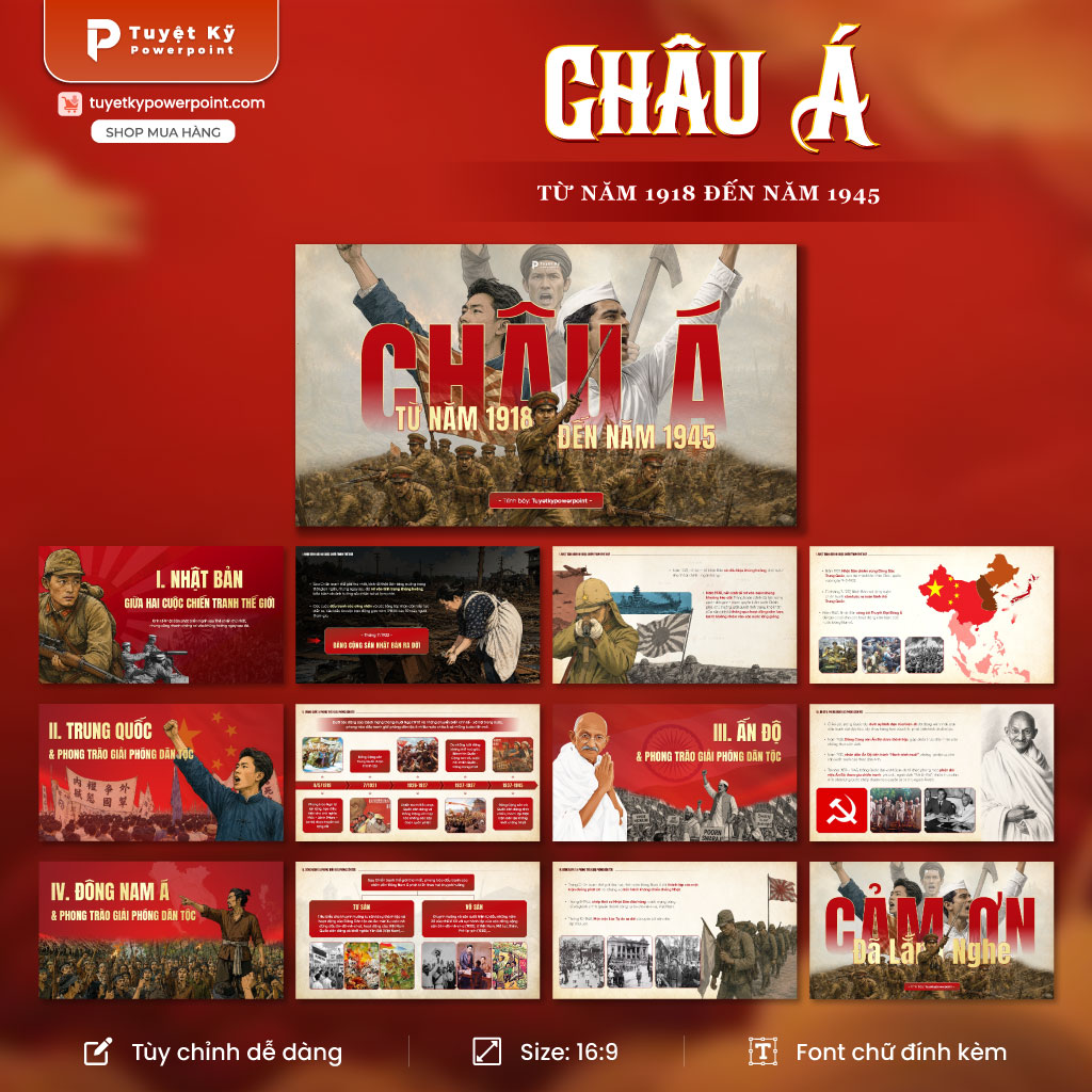 châu á từ năm 1918 đến 1945