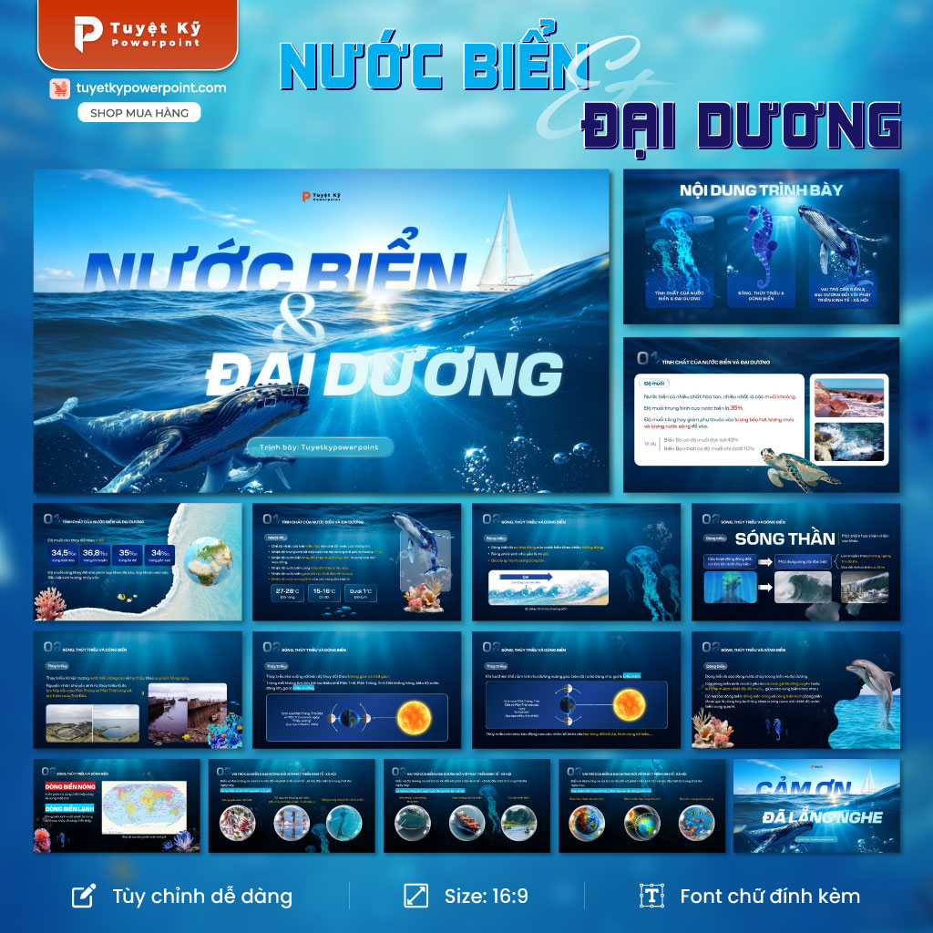 địa lí 10 nước biển và đại dương