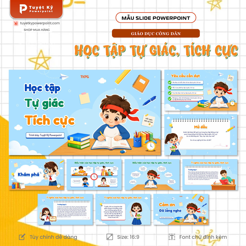 giáo dục công dân 7 học tập tự giác tích cực