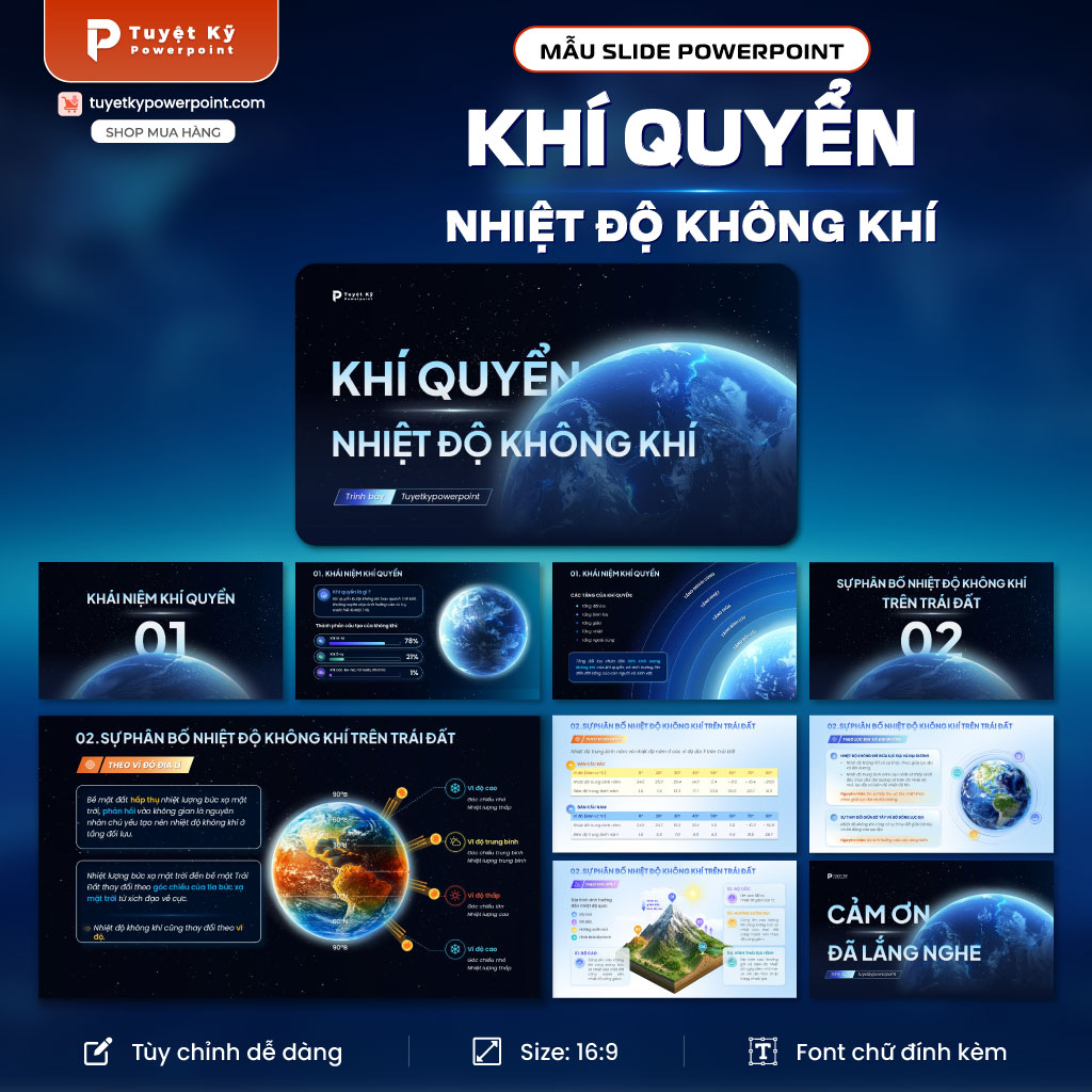 khí quyển nhiệt độ không khí