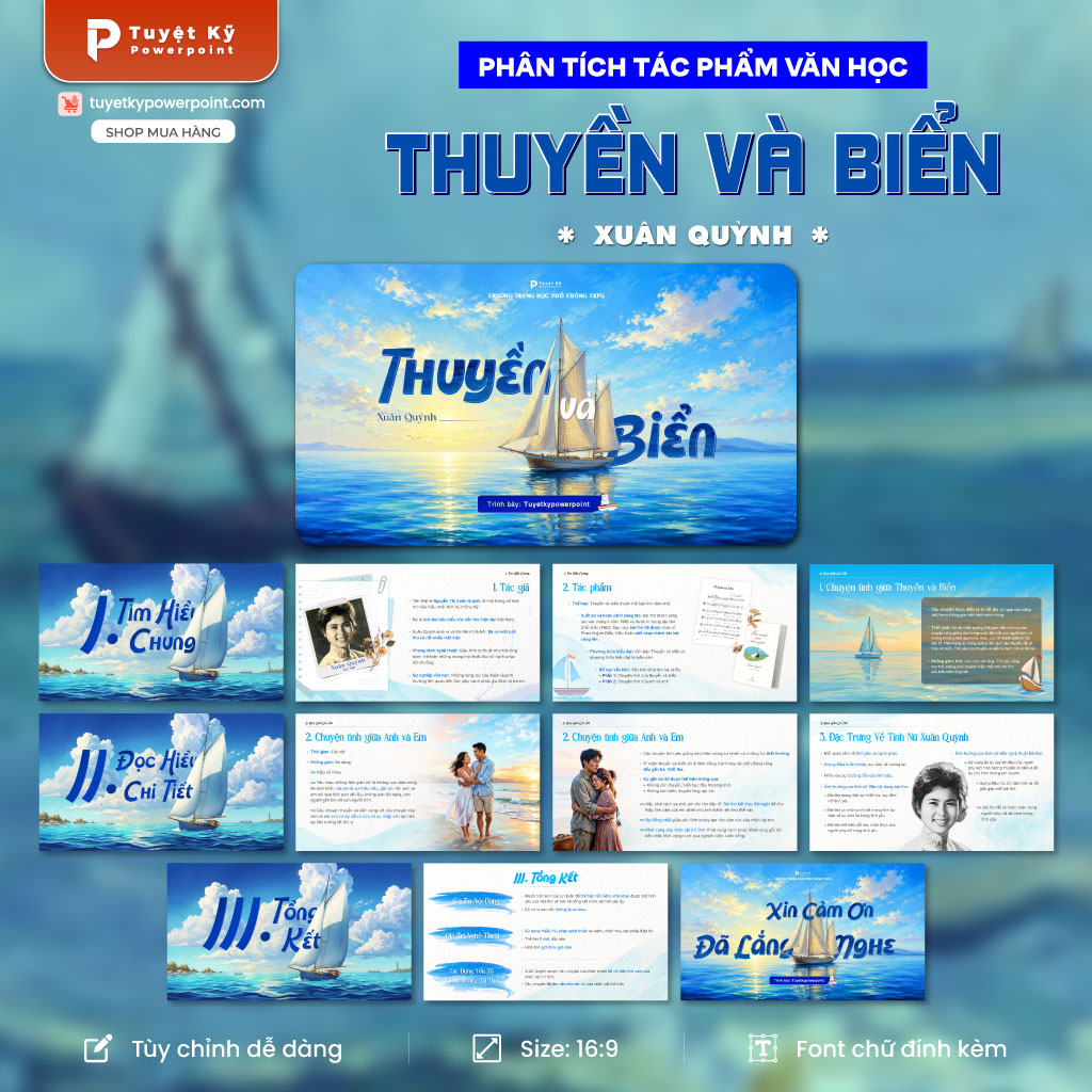 phân tích tác phẩm thuyền và biển xuân quỳnh