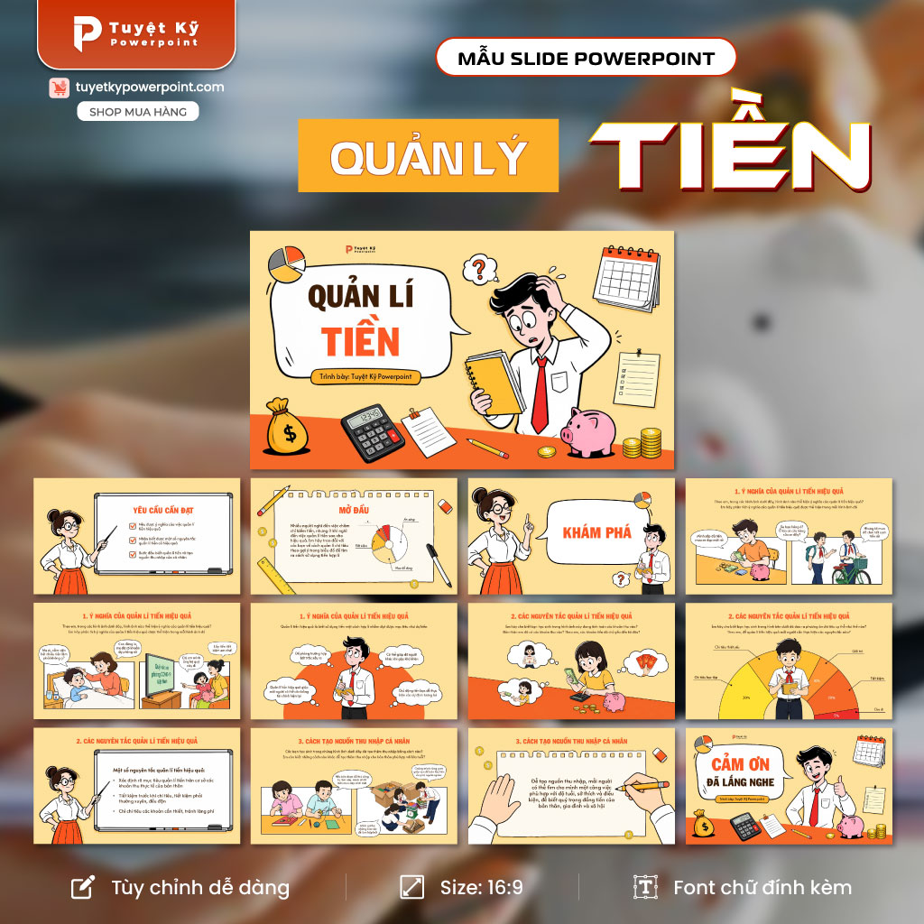 Slide Quản Lí Tiền