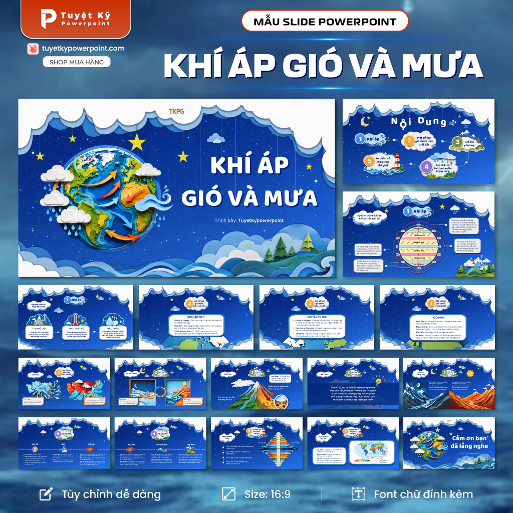 địa lí 10 khí áp gió và mưa