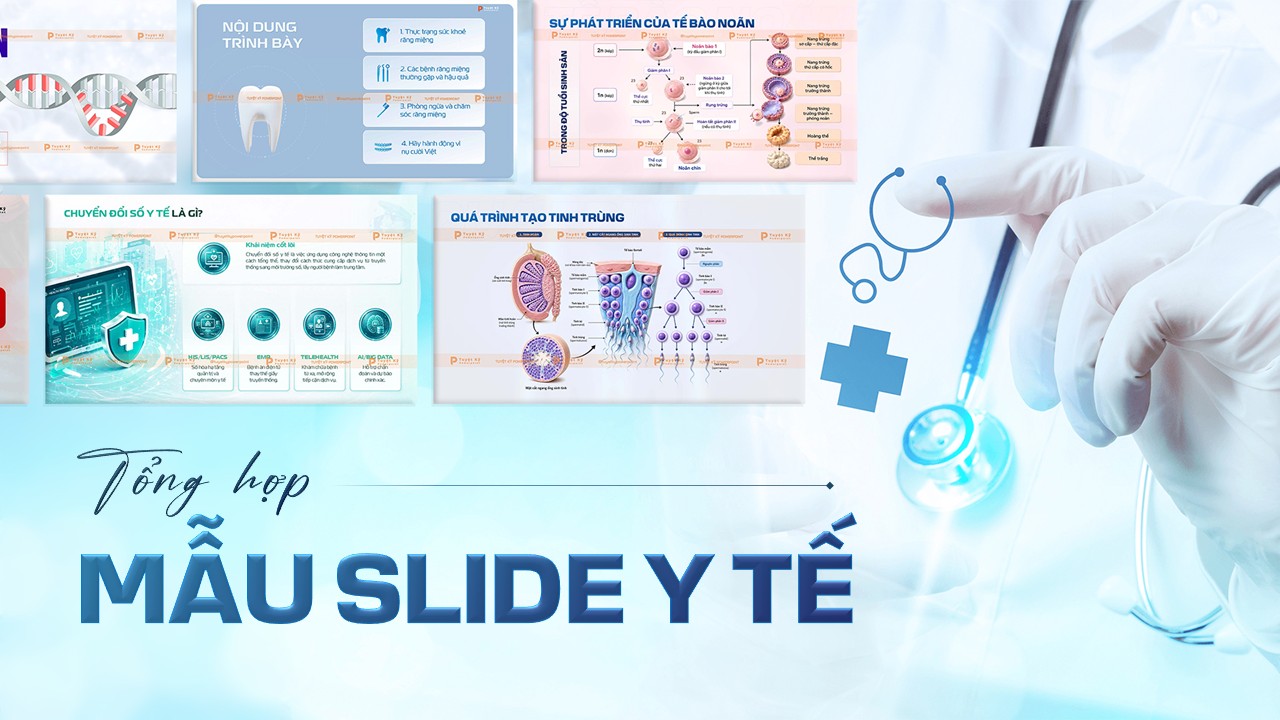 Tổng hợp mẫu slide y tế
