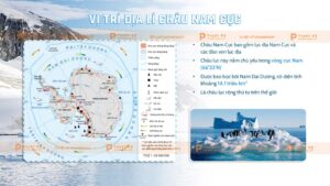 vị trí địa lí châu nam cực