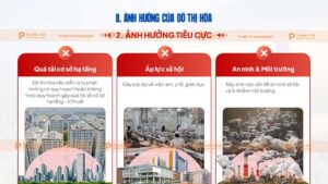 ảnh hưởng tiêu cực của đô thị hóa