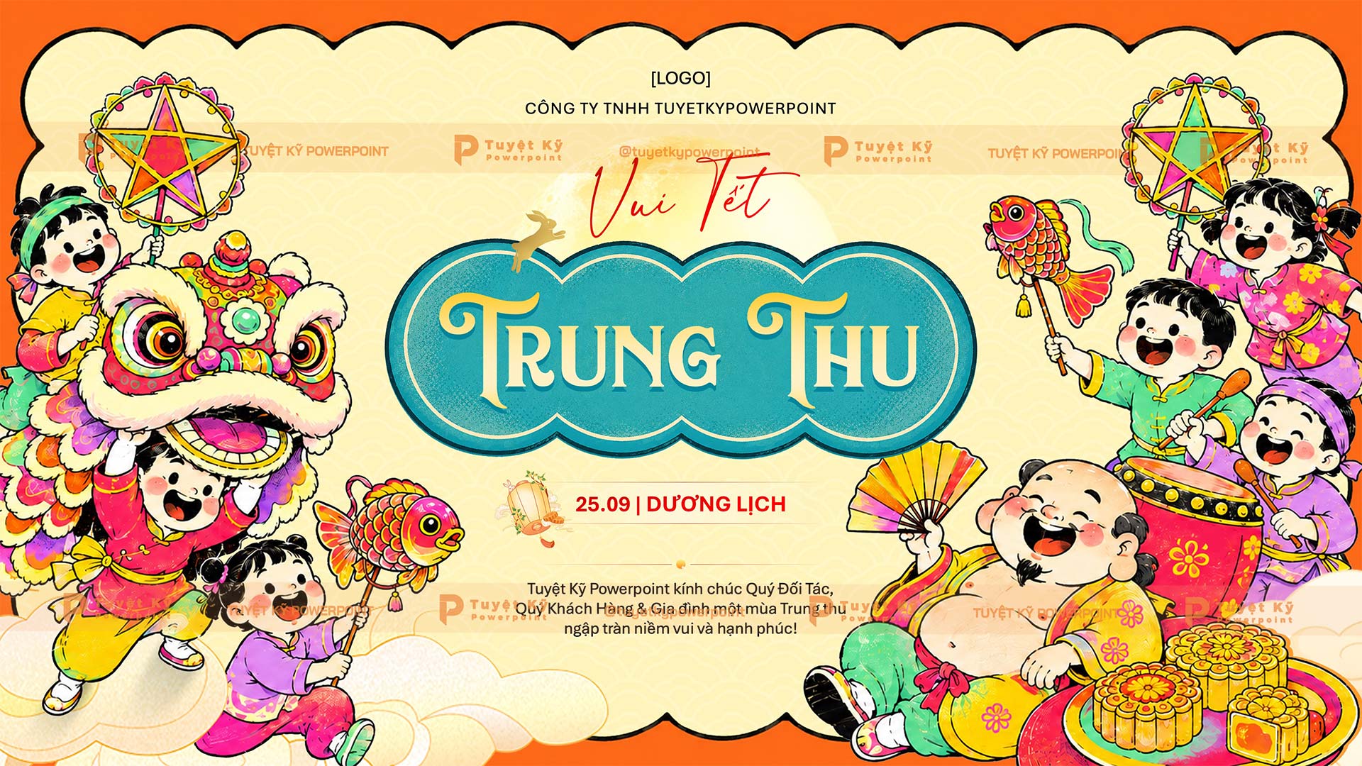 backdrop trung thu