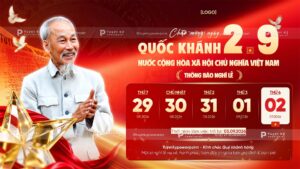 banner thông báo nghỉ lễ 2/9