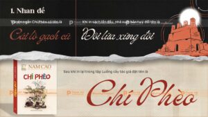 nhan đề tác phảm chí phèo