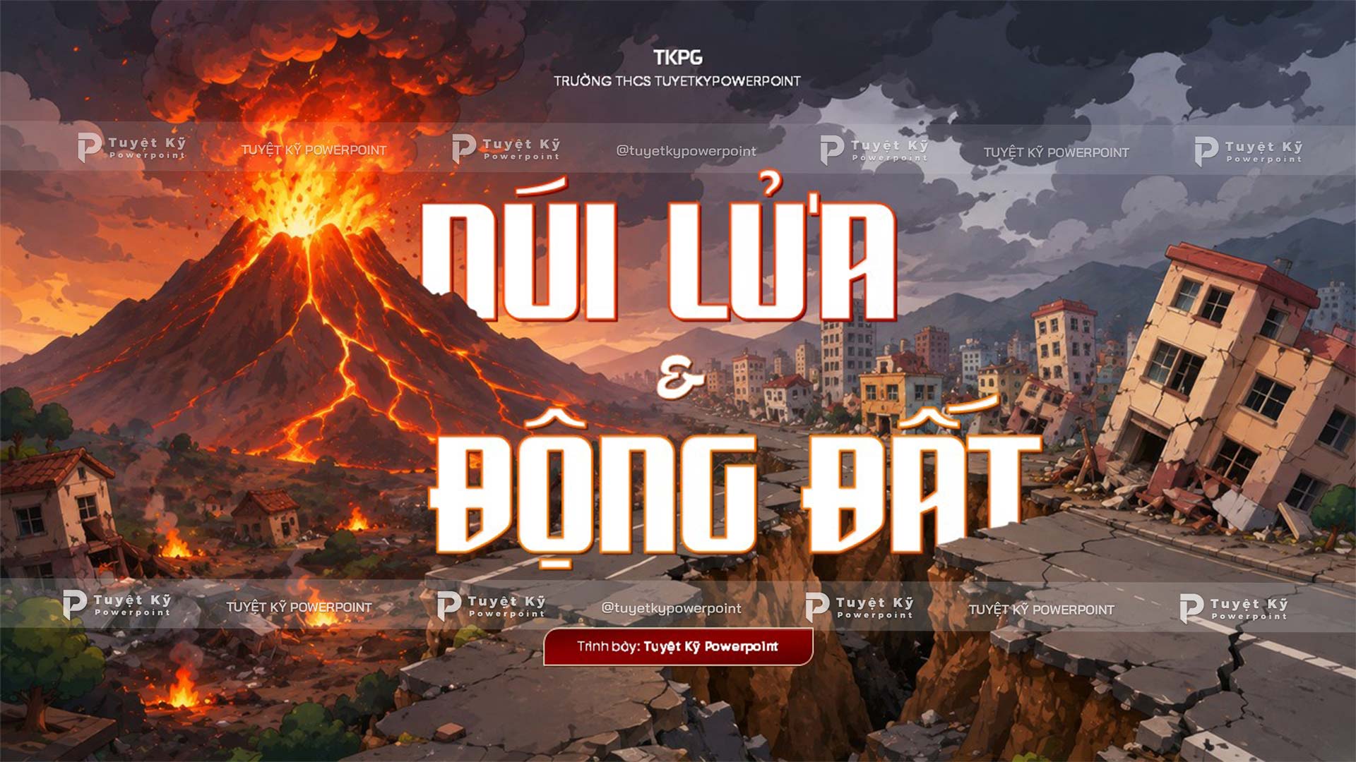 núi lửa và động đất