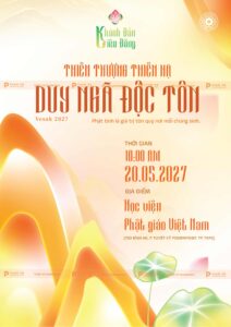poster lễ phật đản