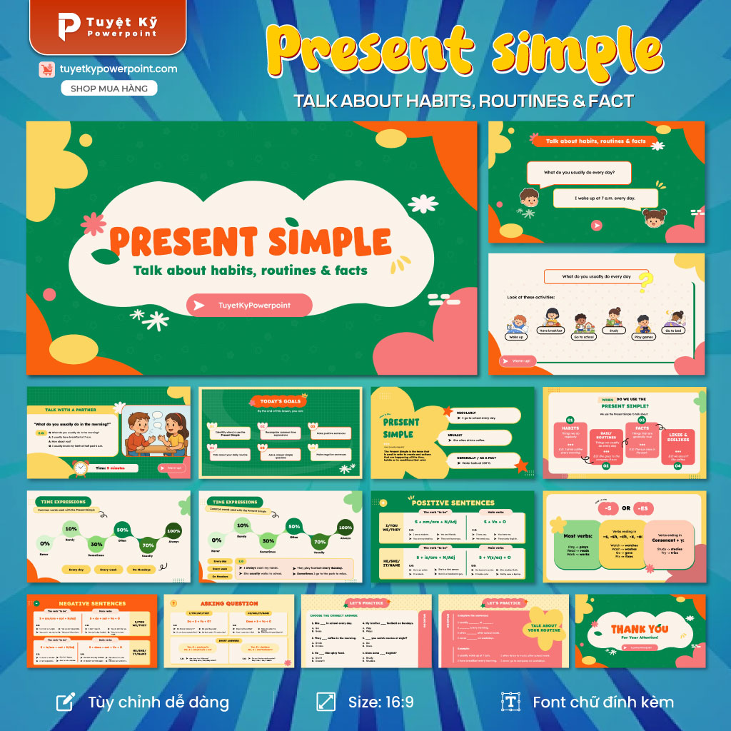 bài giảng tiếng anh present simple