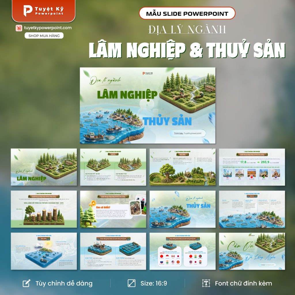 ngành lâm nghiệp và thủy sản
