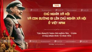 triết học mác lênin con đường lên chủ nghĩa xã hội ở việt nam
