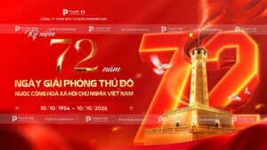 backdrop ngày giải phóng thủ đô ngày 10/10