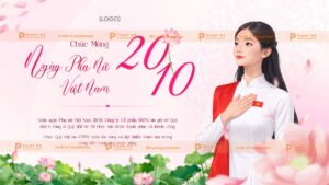 backdrop ngày phụ nữ việt nam 20/10