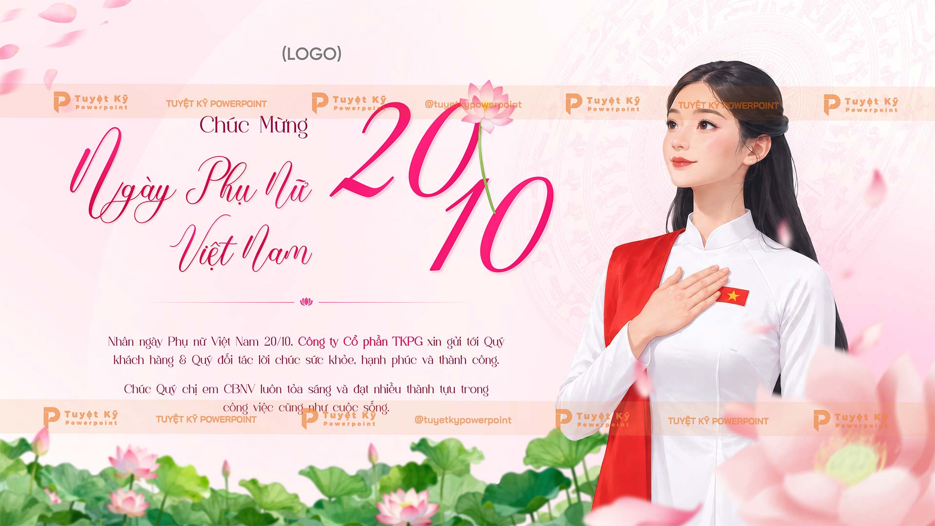 backdrop ngày phụ nữ việt nam 20/10