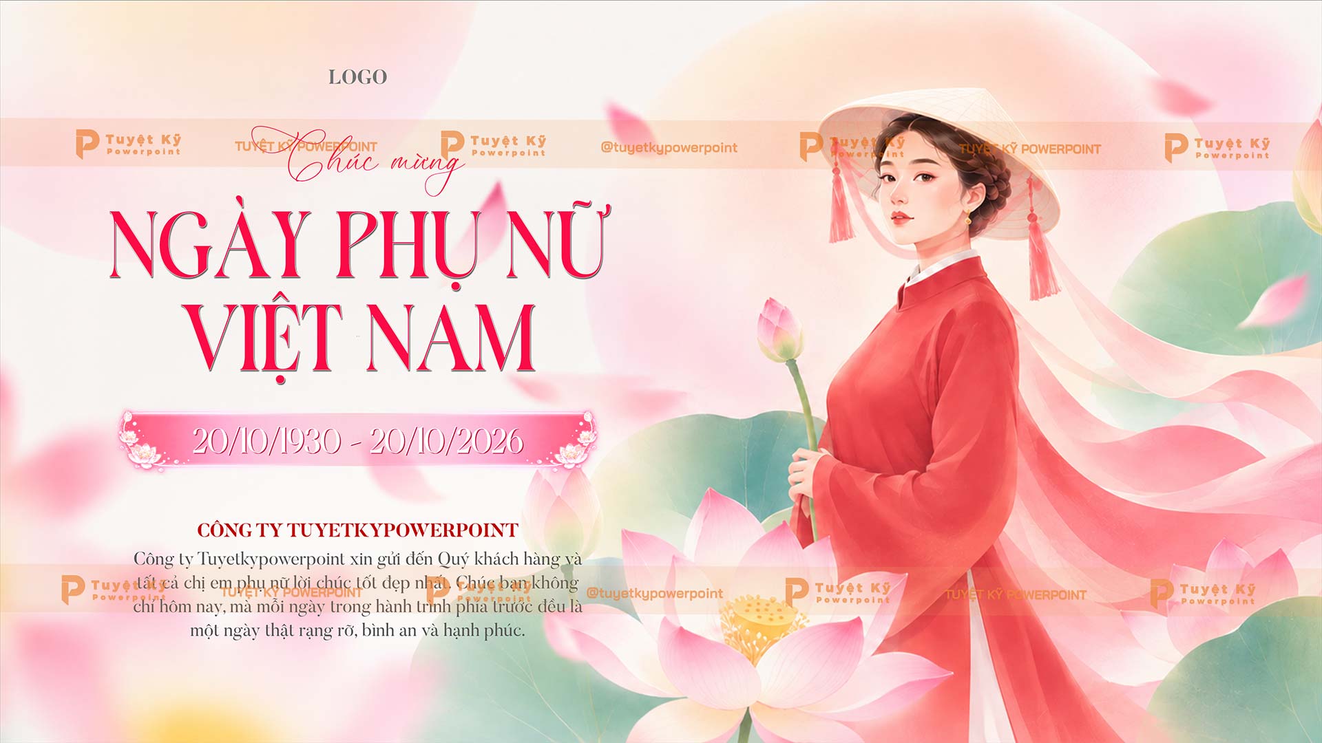 backdrop ngày phụ nữ việt nam