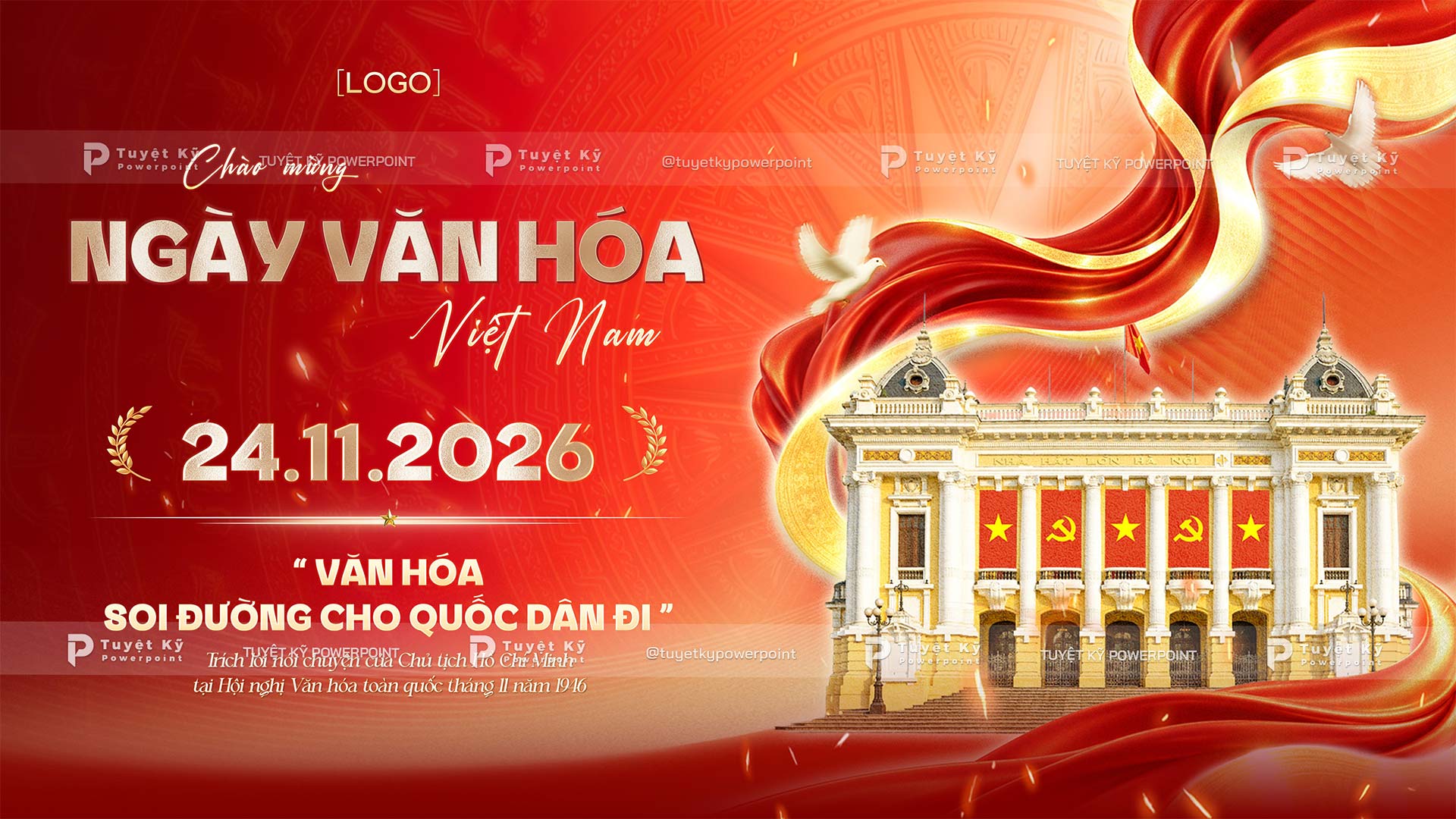 backdrop ngày văn hóa việt nam