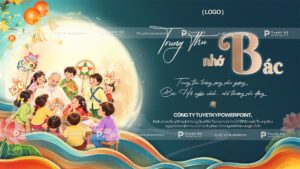 backdrop trung thu bác hồ thiếu nhi