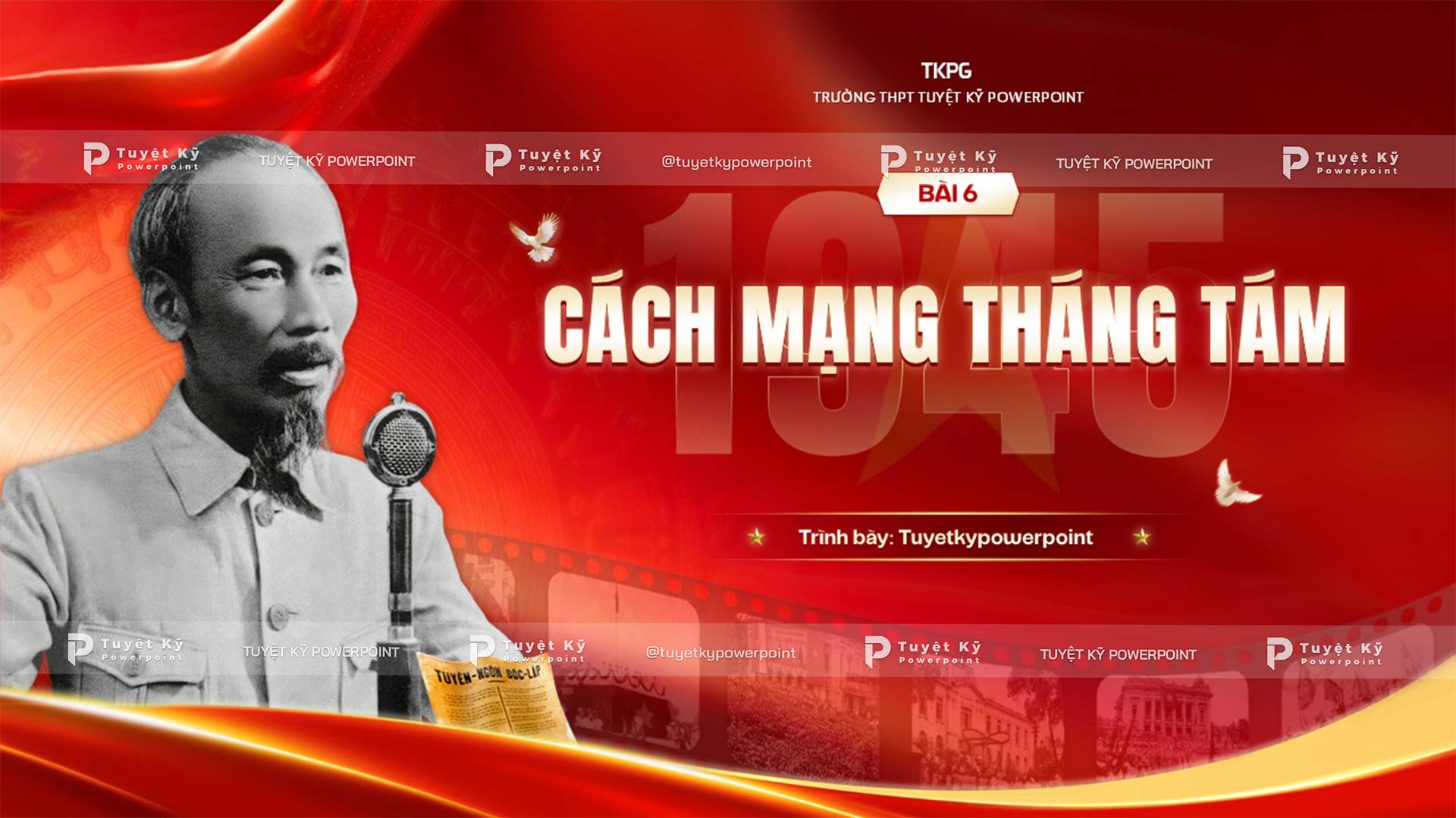 cách mạng tháng tám 1945