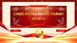 chúc mừng hoàn thành bài trắc nghiệm đại hội đảng