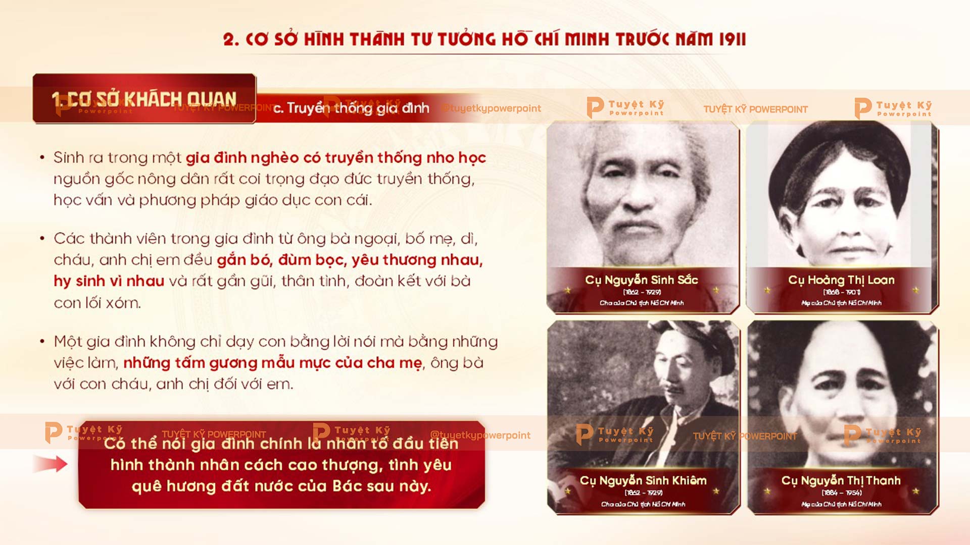 cơ sở hình thành tư tưởng hồ chí minh trước năm 1911